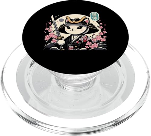 Japanische Samurai Ninja Katze Tattoo Japanische Kawaii Kunst PopSockets PopGrip für MagSafe Japanische Samurai Ninja Katze Tattoo Japanische Kawaii Kunst PopSockets PopGrip für MagSafe von Japanese Warrior Culture Japanese Ninja Cat Otaku