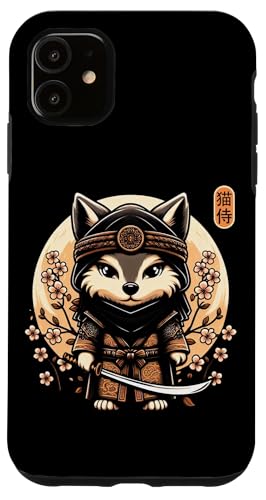 Japanische Samurai-Ninja-Wolf-Tattoo, japanische Kawaii-Kunst Hülle für iPhone 11 Japanische Samurai-Ninja-Wolf-Tattoo, japanische Kawaii-Kunst Hülle für iPhone 11 von Japanese Warrior Culture Japanese Ninja Wolf