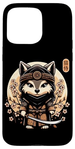 Japanische Samurai-Ninja-Wolf-Tattoo, japanische Kawaii-Kunst Hülle für iPhone 15 Pro Max Japanische Samurai-Ninja-Wolf-Tattoo, japanische Kawaii-Kunst Hülle für iPhone 15 Pro Max von Japanese Warrior Culture Japanese Ninja Wolf