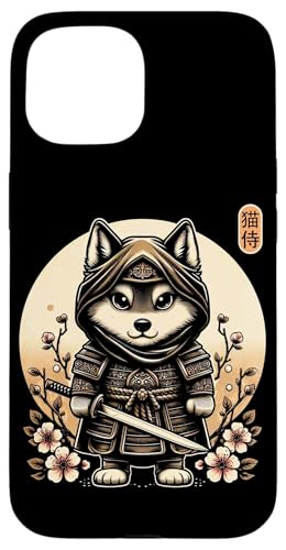 Japanische Samurai-Ninja-Wolf-Tattoo, japanische Kawaii-Kunst Hülle für iPhone 15 Japanische Samurai-Ninja-Wolf-Tattoo, japanische Kawaii-Kunst Hülle für iPhone 15 von Japanese Warrior Culture Japanese Ninja Wolf
