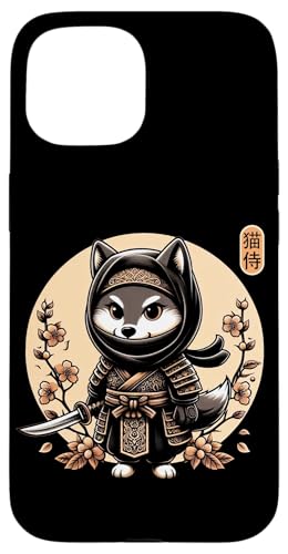 Japanische Samurai-Ninja-Wolf-Tattoo, japanische Kawaii-Kunst Hülle für iPhone 15 Japanische Samurai-Ninja-Wolf-Tattoo, japanische Kawaii-Kunst Hülle für iPhone 15 von Japanese Warrior Culture Japanese Ninja Wolf