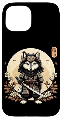 Japanische Samurai-Ninja-Wolf-Tattoo, japanische Kawaii-Kunst Hülle für iPhone 15 Japanische Samurai-Ninja-Wolf-Tattoo, japanische Kawaii-Kunst Hülle für iPhone 15 von Japanese Warrior Culture Japanese Ninja Wolf