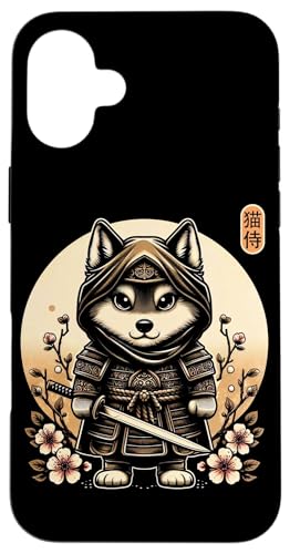 Japanische Samurai-Ninja-Wolf-Tattoo, japanische Kawaii-Kunst Hülle für iPhone 16 Plus Japanische Samurai-Ninja-Wolf-Tattoo, japanische Kawaii-Kunst Hülle für iPhone 16 Plus von Japanese Warrior Culture Japanese Ninja Wolf