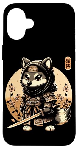 Japanische Samurai-Ninja-Wolf-Tattoo, japanische Kawaii-Kunst Hülle für iPhone 16 Plus Japanische Samurai-Ninja-Wolf-Tattoo, japanische Kawaii-Kunst Hülle für iPhone 16 Plus von Japanese Warrior Culture Japanese Ninja Wolf