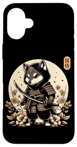 Japanische Samurai-Ninja-Wolf-Tattoo, japanische Kawaii-Kunst Hülle für iPhone 16 Plus Japanische Samurai-Ninja-Wolf-Tattoo, japanische Kawaii-Kunst Hülle für iPhone 16 Plus von Japanese Warrior Culture Japanese Ninja Wolf