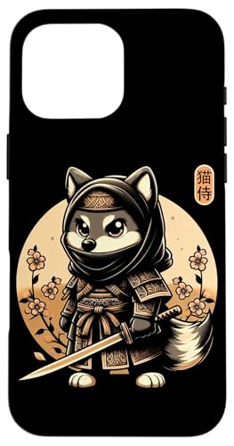Japanische Samurai-Ninja-Wolf-Tattoo, japanische Kawaii-Kunst Hülle für iPhone 16 Pro Max Japanische Samurai-Ninja-Wolf-Tattoo, japanische Kawaii-Kunst Hülle für iPhone 16 Pro Max von Japanese Warrior Culture Japanese Ninja Wolf