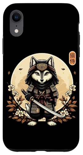 Japanische Samurai-Ninja-Wolf-Tattoo, japanische Kawaii-Kunst Hülle für iPhone XR Japanische Samurai-Ninja-Wolf-Tattoo, japanische Kawaii-Kunst Hülle für iPhone XR von Japanese Warrior Culture Japanese Ninja Wolf