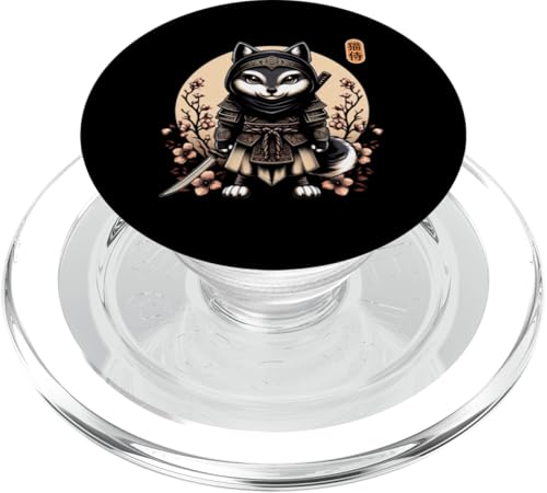 Japanische Samurai-Ninja-Wolf-Tattoo, japanische Kawaii-Kunst PopSockets PopGrip für MagSafe Japanische Samurai-Ninja-Wolf-Tattoo, japanische Kawaii-Kunst PopSockets PopGrip für MagSafe von Japanese Warrior Culture Japanese Ninja Wolf