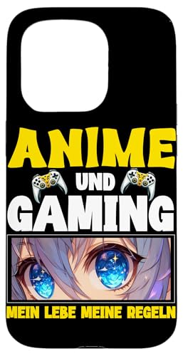 Anime Und Gaming Mein Lebe Meine Regeln Otaku Manga Hülle für iPhone 15 Pro von Japanische Kultur Anime Gamer Kawaii Gaming