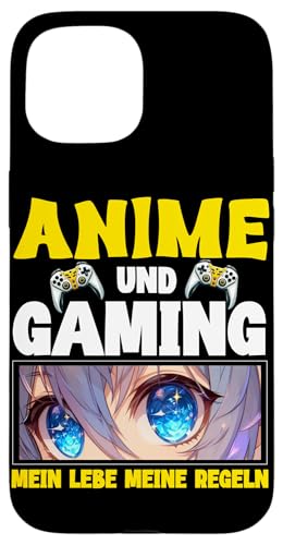 Anime Und Gaming Mein Lebe Meine Regeln Otaku Manga Hülle für iPhone 15 Anime Und Gaming Mein Lebe Meine Regeln Otaku Manga Hülle für iPhone 15 von Japanische Kultur Anime Gamer Kawaii Gaming