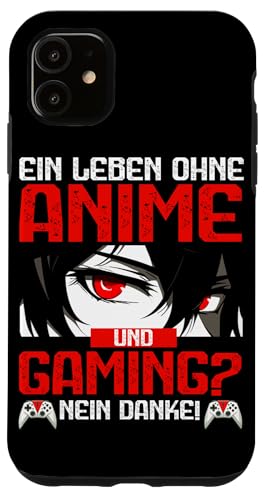 Ein Leben Ohne Anime Und Gaming Nein Danke Otaku Manga Hülle für iPhone 11 Ein Leben Ohne Anime Und Gaming Nein Danke Otaku Manga Hülle für iPhone 11 von Japanische Kultur Anime Gamer Kawaii Gaming