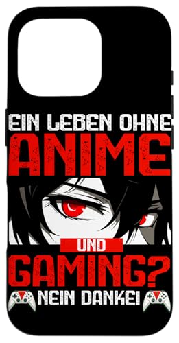 Ein Leben Ohne Anime Und Gaming Nein Danke Otaku Manga Hülle für iPhone 16 Pro Ein Leben Ohne Anime Und Gaming Nein Danke Otaku Manga Hülle für iPhone 16 Pro von Japanische Kultur Anime Gamer Kawaii Gaming