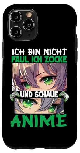 Ich Bin NIcht Faul Ich Zocke Und Schaue Anime Otaku Manga Hülle für iPhone 11 Pro Ich Bin NIcht Faul Ich Zocke Und Schaue Anime Otaku Manga Hülle für iPhone 11 Pro von Japanische Kultur Anime Gamer Kawaii Gaming