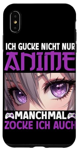 Ich Gucke Nicht Nur Anime Manchmal Zocke Ich Auch Manga Hülle für iPhone XS Max Ich Gucke Nicht Nur Anime Manchmal Zocke Ich Auch Manga Hülle für iPhone XS Max von Japanische Kultur Anime Gamer Kawaii Gaming