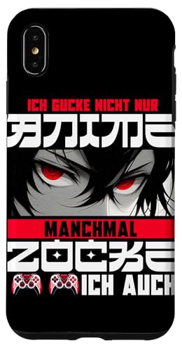 Ich Gucke Nicht Nur Anime Manchmal Zocke Ich Auch Manga Hülle für iPhone XS Max von Japanische Kultur Anime Gamer Kawaii Gaming