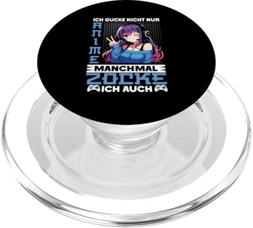 Ich Gucke Nicht Nur Anime Manchmal Zocke Ich Auch Manga PopSockets PopGrip für MagSafe Ich Gucke Nicht Nur Anime Manchmal Zocke Ich Auch Manga PopSockets PopGrip für MagSafe von Japanische Kultur Anime Gamer Kawaii Gaming