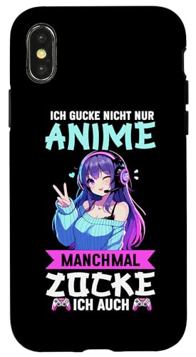 Ich Gucke Nicht Nur Anime Manchmal Zocke Ich Auch Otaku Hülle für iPhone X/XS Ich Gucke Nicht Nur Anime Manchmal Zocke Ich Auch Otaku Hülle für iPhone X/XS von Japanische Kultur Anime Gamer Kawaii Gaming