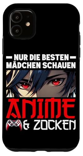 Nur Die Besten Mädchen Schauen Anime & Zocken Gamer Hülle für iPhone 11 Nur Die Besten Mädchen Schauen Anime & Zocken Gamer Hülle für iPhone 11 von Japanische Kultur Anime Gamer Kawaii Gaming