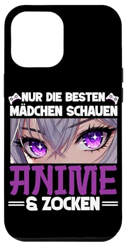 Nur Die Besten Mädchen Schauen Anime & Zocken Gamer Hülle für iPhone 12 Pro Max Nur Die Besten Mädchen Schauen Anime & Zocken Gamer Hülle für iPhone 12 Pro Max von Japanische Kultur Anime Gamer Kawaii Gaming