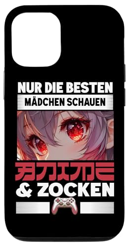 Nur Die Besten Mädchen Schauen Anime & Zocken Gaming Hülle für iPhone 12/12 Pro Nur Die Besten Mädchen Schauen Anime & Zocken Gaming Hülle für iPhone 12/12 Pro von Japanische Kultur Anime Gamer Kawaii Gaming