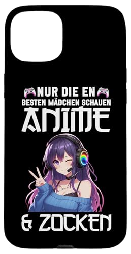 Nur Die Besten Mädchen Schauen Anime & Zocken Otaku Manga Hülle für iPhone 15 Plus Nur Die Besten Mädchen Schauen Anime & Zocken Otaku Manga Hülle für iPhone 15 Plus von Japanische Kultur Anime Gamer Kawaii Gaming