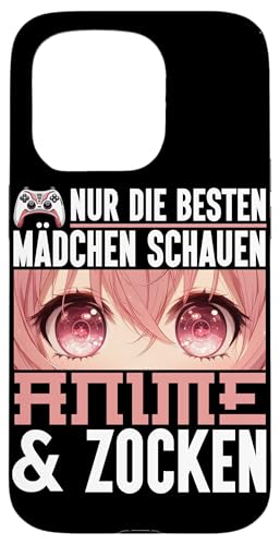 Nur Die Besten Mädchen Schauen Anime & Zocken Otaku Manga Hülle für iPhone 15 Pro Nur Die Besten Mädchen Schauen Anime & Zocken Otaku Manga Hülle für iPhone 15 Pro von Japanische Kultur Anime Gamer Kawaii Gaming