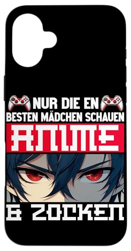 Nur Die Besten Mädchen Schauen Anime & Zocken Otaku Manga Hülle für iPhone 16 Plus Nur Die Besten Mädchen Schauen Anime & Zocken Otaku Manga Hülle für iPhone 16 Plus von Japanische Kultur Anime Gamer Kawaii Gaming