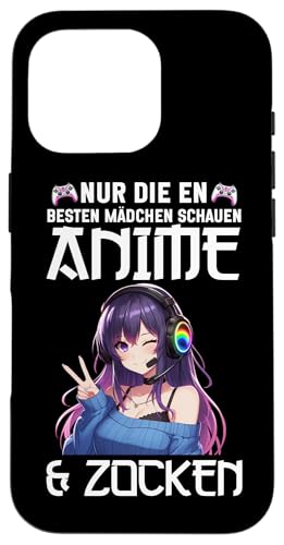 Nur Die Besten Mädchen Schauen Anime & Zocken Otaku Manga Hülle für iPhone 16 Pro Nur Die Besten Mädchen Schauen Anime & Zocken Otaku Manga Hülle für iPhone 16 Pro von Japanische Kultur Anime Gamer Kawaii Gaming