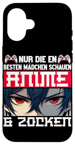 Nur Die Besten Mädchen Schauen Anime & Zocken Otaku Manga Hülle für iPhone 16 Nur Die Besten Mädchen Schauen Anime & Zocken Otaku Manga Hülle für iPhone 16 von Japanische Kultur Anime Gamer Kawaii Gaming