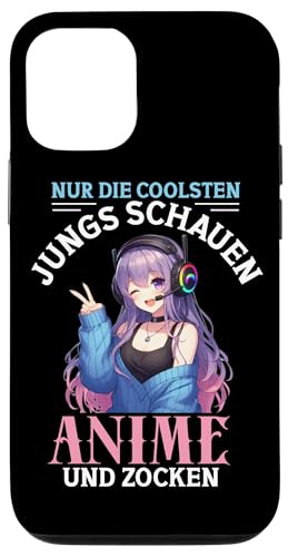 Nur Die Coolste Jungs Schauen Anime Und Zocken Gaming Hülle für iPhone 12/12 Pro Nur Die Coolste Jungs Schauen Anime Und Zocken Gaming Hülle für iPhone 12/12 Pro von Japanische Kultur Anime Gamer Kawaii Gaming
