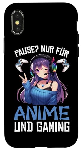 Pause Nur Für Anime Und Gaming Zocken Zocker Otaku Manga Hülle für iPhone X/XS Pause Nur Für Anime Und Gaming Zocken Zocker Otaku Manga Hülle für iPhone X/XS von Japanische Kultur Anime Gamer Kawaii Gaming