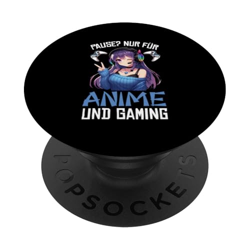 Pause Nur Für Anime Und Gaming Zocken Zocker Otaku Manga PopSockets Klebender PopGrip Pause Nur Für Anime Und Gaming Zocken Zocker Otaku Manga PopSockets Klebender PopGrip von Japanische Kultur Anime Gamer Kawaii Gaming