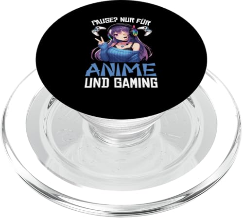 Pause Nur Für Anime Und Gaming Zocken Zocker Otaku Manga PopSockets PopGrip für MagSafe Pause Nur Für Anime Und Gaming Zocken Zocker Otaku Manga PopSockets PopGrip für MagSafe von Japanische Kultur Anime Gamer Kawaii Gaming