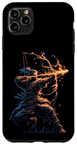 Samurai-Bogenschütze Bogenjäger Ukiyo-e-Krieger Kyudo Hülle für iPhone 11 Pro Max Samurai-Bogenschütze Bogenjäger Ukiyo-e-Krieger Kyudo Hülle für iPhone 11 Pro Max von Japanischer Samurai Bogenschütze Bogenschießen