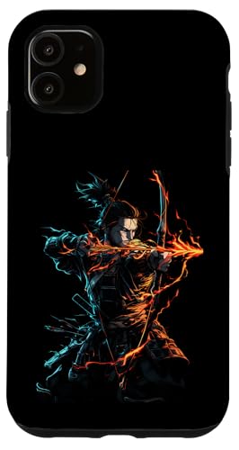 Samurai-Bogenschütze Bogenjäger Ukiyo-e-Krieger Kyudo Hülle für iPhone 11 Samurai-Bogenschütze Bogenjäger Ukiyo-e-Krieger Kyudo Hülle für iPhone 11 von Japanischer Samurai Bogenschütze Bogenschießen