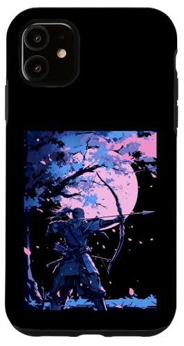 Samurai-Bogenschütze Bogenjäger Ukiyo-e-Krieger Kyudo Hülle für iPhone 11 Samurai-Bogenschütze Bogenjäger Ukiyo-e-Krieger Kyudo Hülle für iPhone 11 von Japanischer Samurai Bogenschütze Bogenschießen