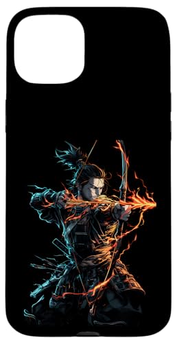 Samurai-Bogenschütze Bogenjäger Ukiyo-e-Krieger Kyudo Hülle für iPhone 15 Plus Samurai-Bogenschütze Bogenjäger Ukiyo-e-Krieger Kyudo Hülle für iPhone 15 Plus von Japanischer Samurai Bogenschütze Bogenschießen