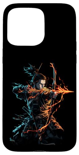 Samurai-Bogenschütze Bogenjäger Ukiyo-e-Krieger Kyudo Hülle für iPhone 15 Pro Max Samurai-Bogenschütze Bogenjäger Ukiyo-e-Krieger Kyudo Hülle für iPhone 15 Pro Max von Japanischer Samurai Bogenschütze Bogenschießen