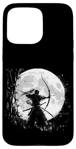 Samurai-Bogenschütze Bogenjäger Ukiyo-e-Krieger Kyudo Hülle für iPhone 15 Pro Max Samurai-Bogenschütze Bogenjäger Ukiyo-e-Krieger Kyudo Hülle für iPhone 15 Pro Max von Japanischer Samurai Bogenschütze Bogenschießen