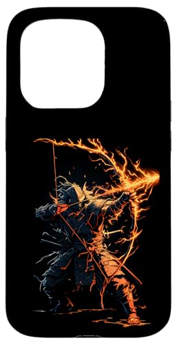 Samurai-Bogenschütze Bogenjäger Ukiyo-e-Krieger Kyudo Hülle für iPhone 15 Pro Samurai-Bogenschütze Bogenjäger Ukiyo-e-Krieger Kyudo Hülle für iPhone 15 Pro von Japanischer Samurai Bogenschütze Bogenschießen