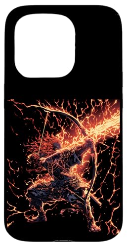 Samurai-Bogenschütze Bogenjäger Ukiyo-e-Krieger Kyudo Hülle für iPhone 15 Pro Samurai-Bogenschütze Bogenjäger Ukiyo-e-Krieger Kyudo Hülle für iPhone 15 Pro von Japanischer Samurai Bogenschütze Bogenschießen