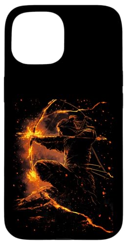 Samurai-Bogenschütze Bogenjäger Ukiyo-e-Krieger Kyudo Hülle für iPhone 15 Samurai-Bogenschütze Bogenjäger Ukiyo-e-Krieger Kyudo Hülle für iPhone 15 von Japanischer Samurai Bogenschütze Bogenschießen