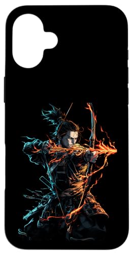 Samurai-Bogenschütze Bogenjäger Ukiyo-e-Krieger Kyudo Hülle für iPhone 16 Plus Samurai-Bogenschütze Bogenjäger Ukiyo-e-Krieger Kyudo Hülle für iPhone 16 Plus von Japanischer Samurai Bogenschütze Bogenschießen