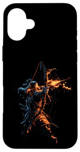 Samurai-Bogenschütze Bogenjäger Ukiyo-e-Krieger Kyudo Hülle für iPhone 16 Plus Samurai-Bogenschütze Bogenjäger Ukiyo-e-Krieger Kyudo Hülle für iPhone 16 Plus von Japanischer Samurai Bogenschütze Bogenschießen