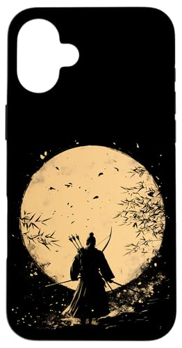 Samurai-Bogenschütze Bogenjäger Ukiyo-e-Krieger Kyudo Hülle für iPhone 16 Plus Samurai-Bogenschütze Bogenjäger Ukiyo-e-Krieger Kyudo Hülle für iPhone 16 Plus von Japanischer Samurai Bogenschütze Bogenschießen