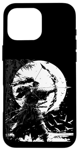 Samurai-Bogenschütze Bogenjäger Ukiyo-e-Krieger Kyudo Hülle für iPhone 16 Pro Max Samurai-Bogenschütze Bogenjäger Ukiyo-e-Krieger Kyudo Hülle für iPhone 16 Pro Max von Japanischer Samurai Bogenschütze Bogenschießen