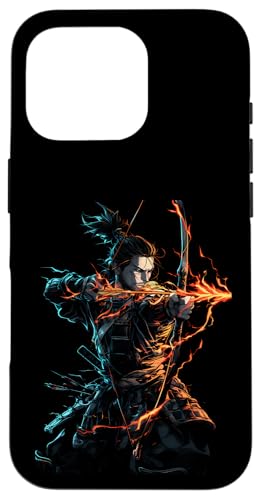 Samurai-Bogenschütze Bogenjäger Ukiyo-e-Krieger Kyudo Hülle für iPhone 16 Pro Samurai-Bogenschütze Bogenjäger Ukiyo-e-Krieger Kyudo Hülle für iPhone 16 Pro von Japanischer Samurai Bogenschütze Bogenschießen