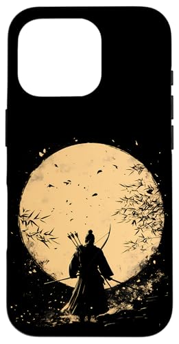 Samurai-Bogenschütze Bogenjäger Ukiyo-e-Krieger Kyudo Hülle für iPhone 16 Pro Samurai-Bogenschütze Bogenjäger Ukiyo-e-Krieger Kyudo Hülle für iPhone 16 Pro von Japanischer Samurai Bogenschütze Bogenschießen