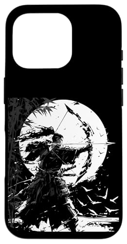 Samurai-Bogenschütze Bogenjäger Ukiyo-e-Krieger Kyudo Hülle für iPhone 16 Pro Samurai-Bogenschütze Bogenjäger Ukiyo-e-Krieger Kyudo Hülle für iPhone 16 Pro von Japanischer Samurai Bogenschütze Bogenschießen