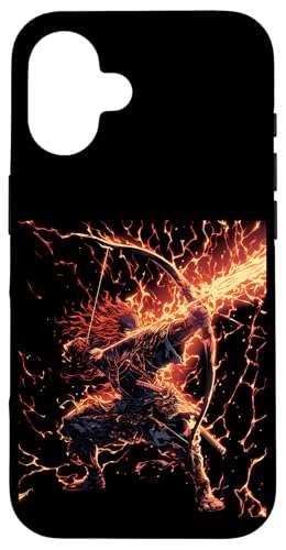 Samurai-Bogenschütze Bogenjäger Ukiyo-e-Krieger Kyudo Hülle für iPhone 16 Samurai-Bogenschütze Bogenjäger Ukiyo-e-Krieger Kyudo Hülle für iPhone 16 von Japanischer Samurai Bogenschütze Bogenschießen